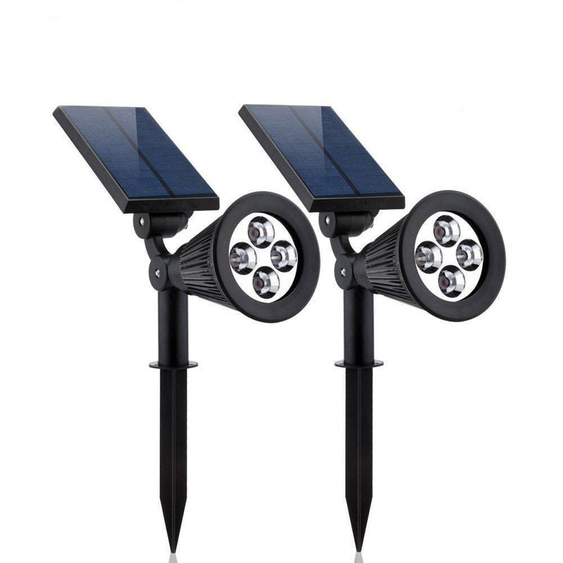 モダンな屋外照明器 携帯型LED太陽光ガーデン 変色スポットライト 供給 IP65