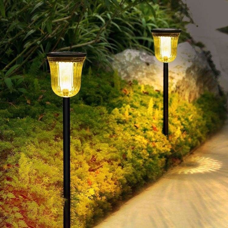 50000 時間 作業 寿命 庭の装飾用太陽光発電のLED風景灯