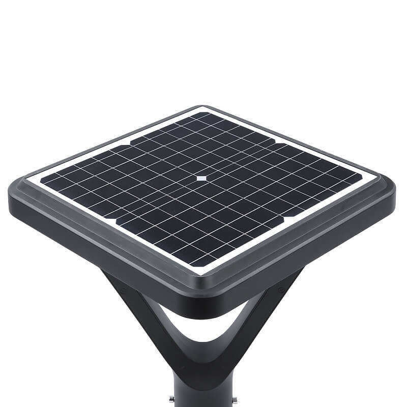 IP65 防水屋外太陽光発電の庭柱灯 景観フェンスポスト照明