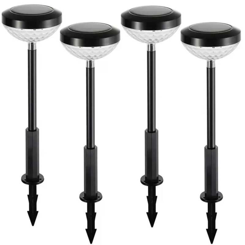 防水型IP55ABSPC太陽光芝生ランプ 耐天候材料