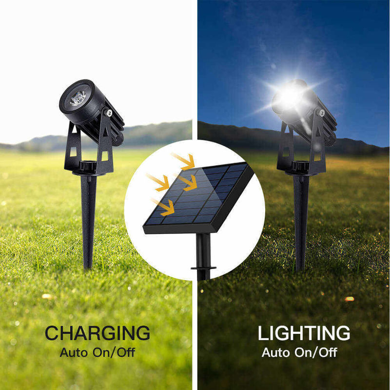 90lm/w ランプ 照明効率 アルミニウム 太陽光ガーデン LED 景観や木のための光