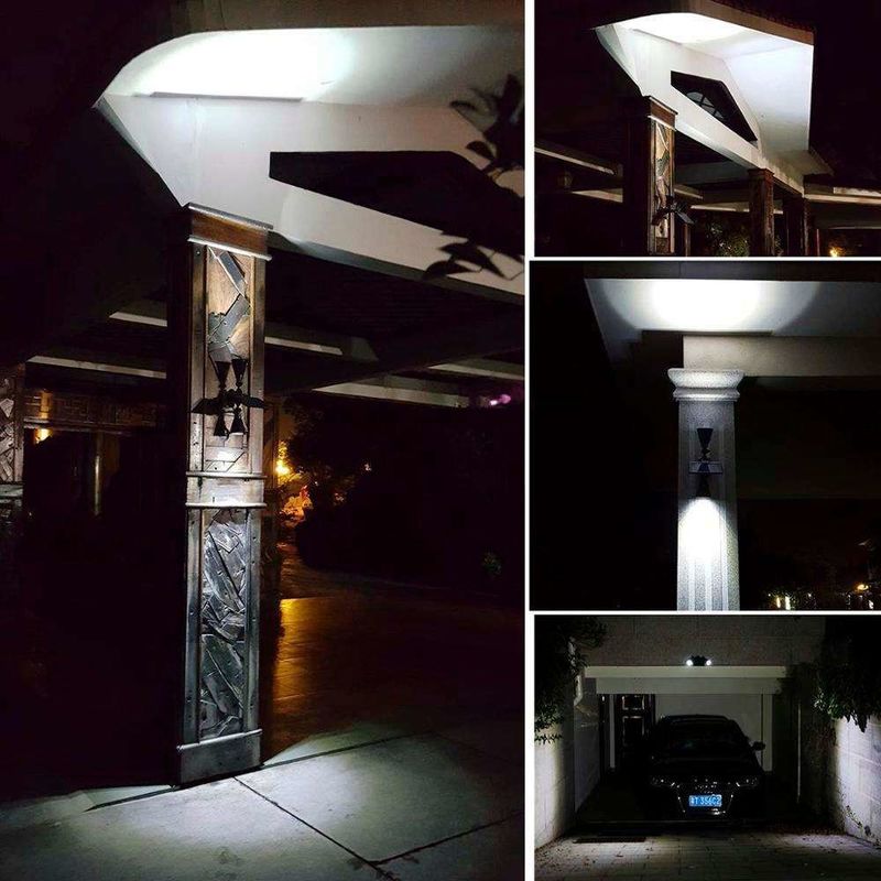 現代的な屋外照明 ソーラーパネル LEDスポットライト 庭プール 池のパティオに最適