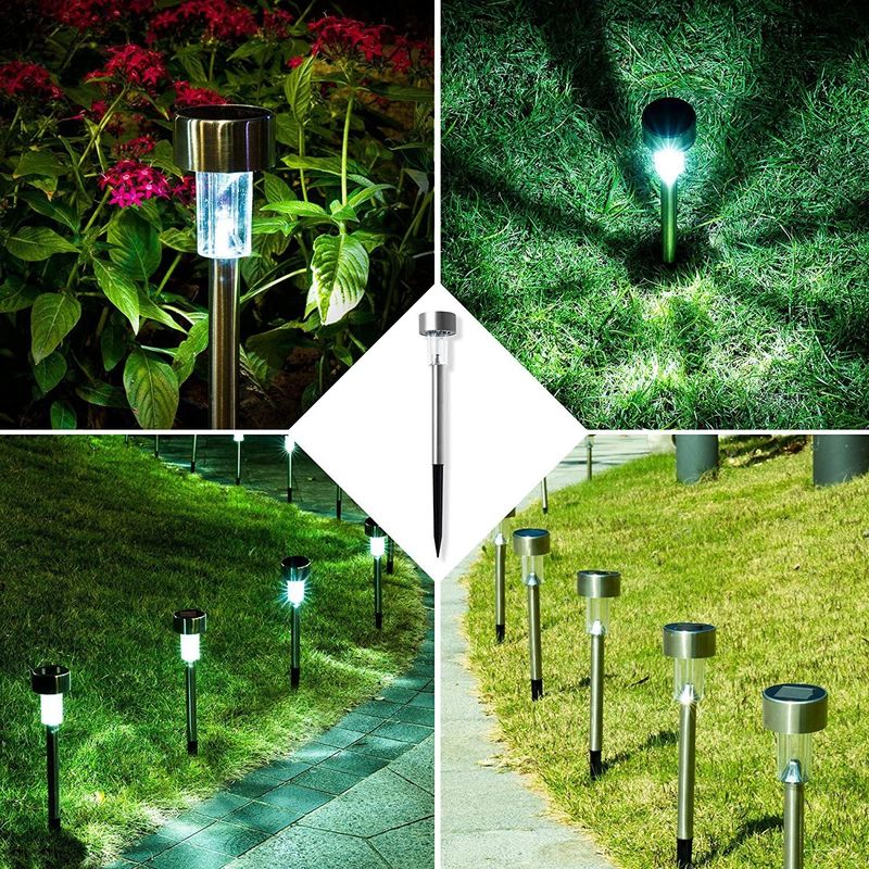 直接太陽光LED景観照明 屋外通路 ステンレス鋼 庭園照明