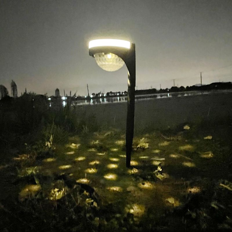 1. 2V LED 太陽光 地面 歩道 庭 歩道 裏庭 芝生 景観 飾り付け ライト