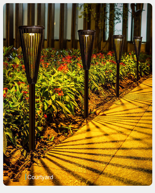 防水LED ソーラー 芝生ランプ ヴィラ 庭園 作業温度 -10 60C