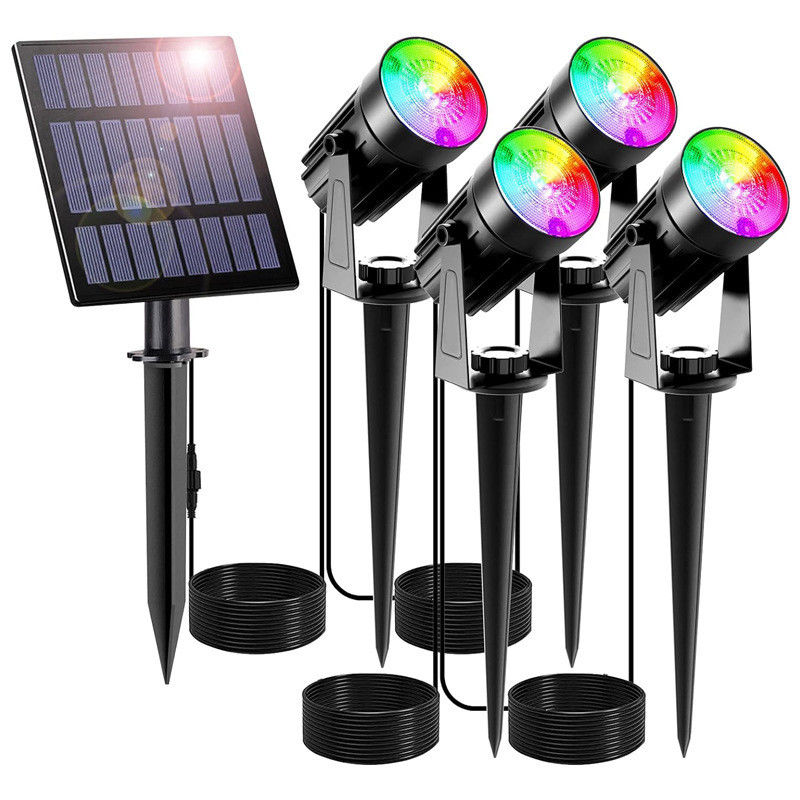 太陽光灯 Ip65 防水 庭園装飾ランプ RGB ホット/コールド ホワイト 景色