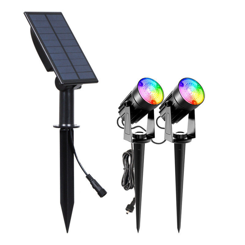 太陽光灯 Ip65 防水 庭園装飾ランプ RGB ホット/コールド ホワイト 景色