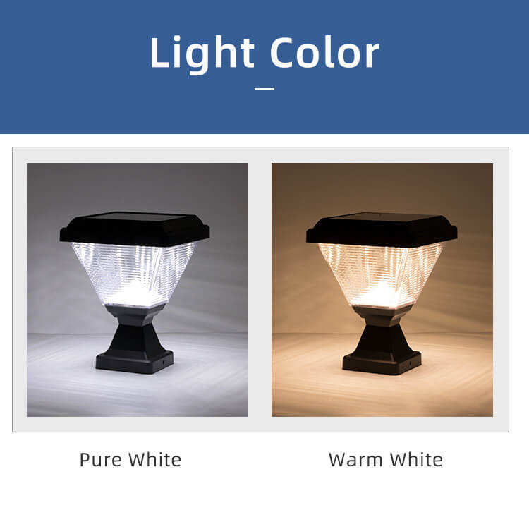 アウトドア 防水 IP65 ポスト 照明 庭 スパイク LED ゲート 太陽柱 ライト ABS