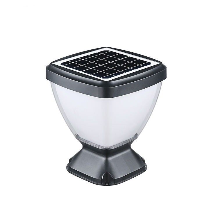 屋外景観照明 太陽光壁柱灯 LED 太陽光ヴィラ壁ランプ 3000K/6500K