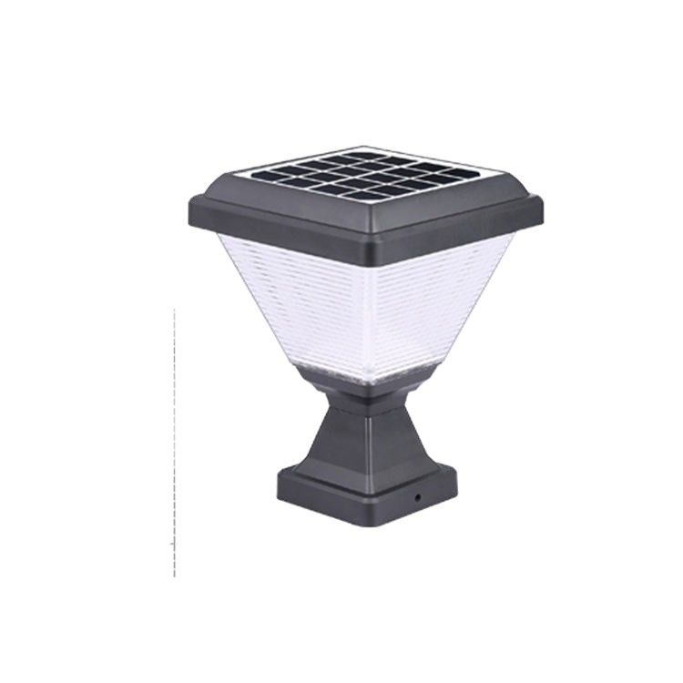 太陽光 防水 LED 柱灯 柱フェンスランプ