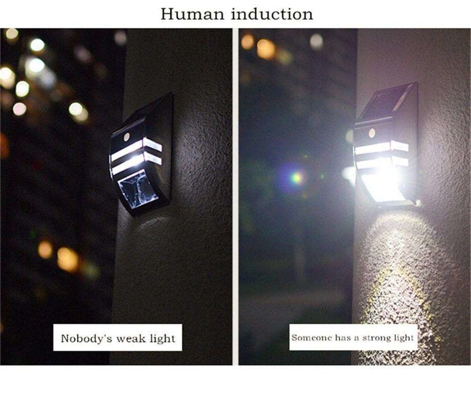 ソーラーフェンスライト 最新モデル 現代の屋外照明器 Led ソーラーセンサー 壁灯