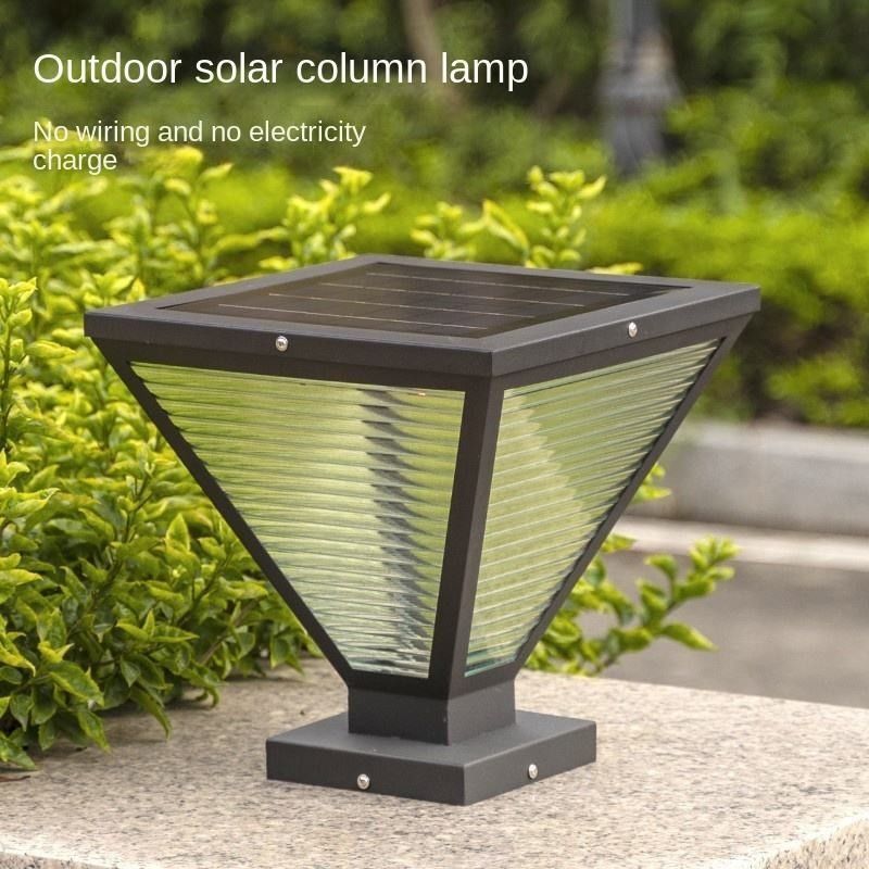 耐久性のあるLED太陽光発電の柱灯 防水電気ランプ 屋外柱用