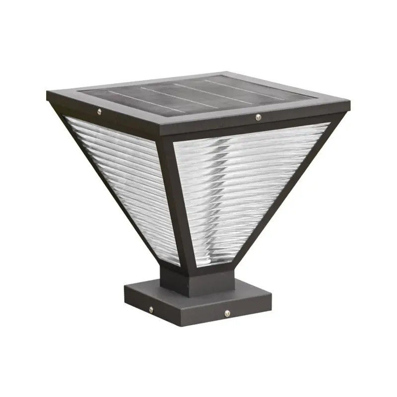 耐久性のあるLED太陽光発電の柱灯 防水電気ランプ 屋外柱用