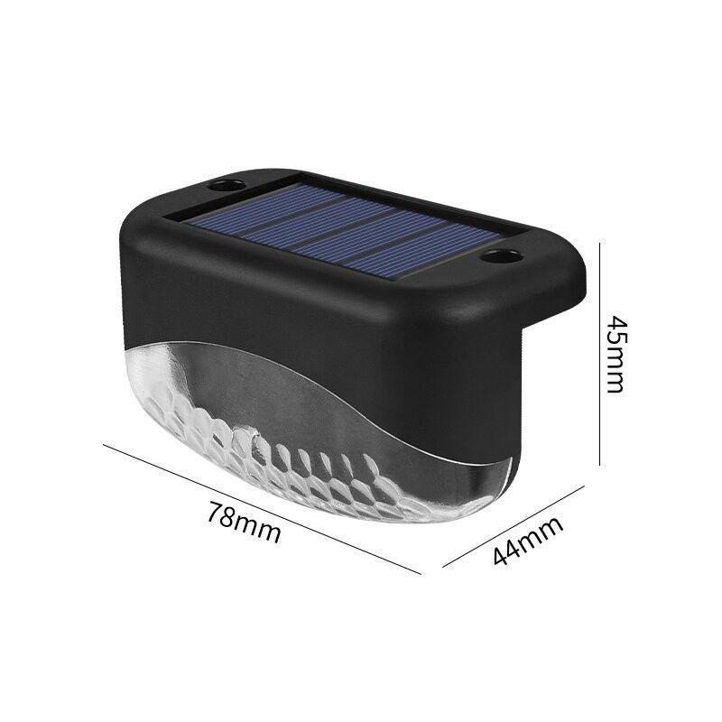 1.2V 入力電圧 庭壁照明のための屋外LED太陽光発電の階段ステップランプ