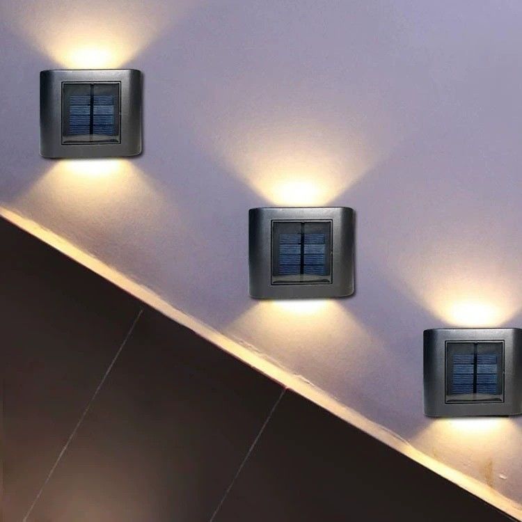 階段 デッキ 庭園 景観 LED 太陽光灯 50000 時間 作業時間
