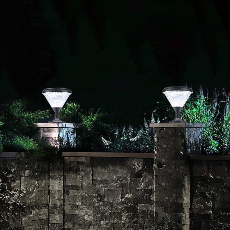 ヨーロッパ様式 IP65 防水ランプ 庭 ソーラー LED 芝生 庭 バルダー 屋外用 庭灯