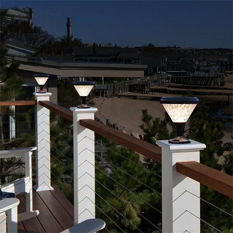ヨーロッパ様式 IP65 防水ランプ 庭 ソーラー LED 芝生 庭 バルダー 屋外用 庭灯