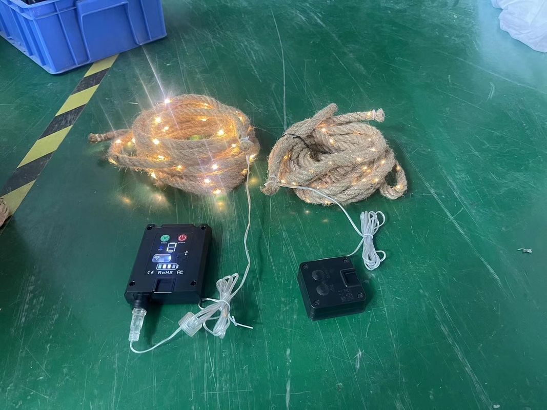 ソーラー LED ストリートライト ランプ 銅線 LED ガーデン ストリング ライト 簡単に設置