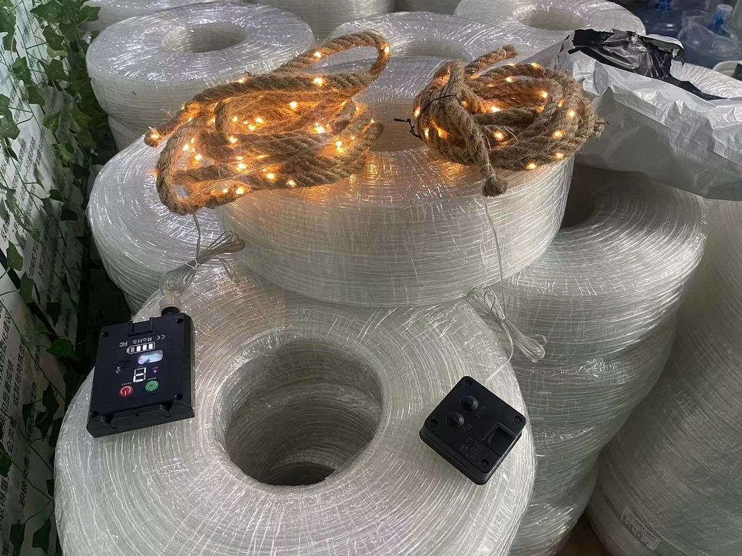 ソーラー LED ストリートライト ランプ 銅線 LED ガーデン ストリング ライト 簡単に設置