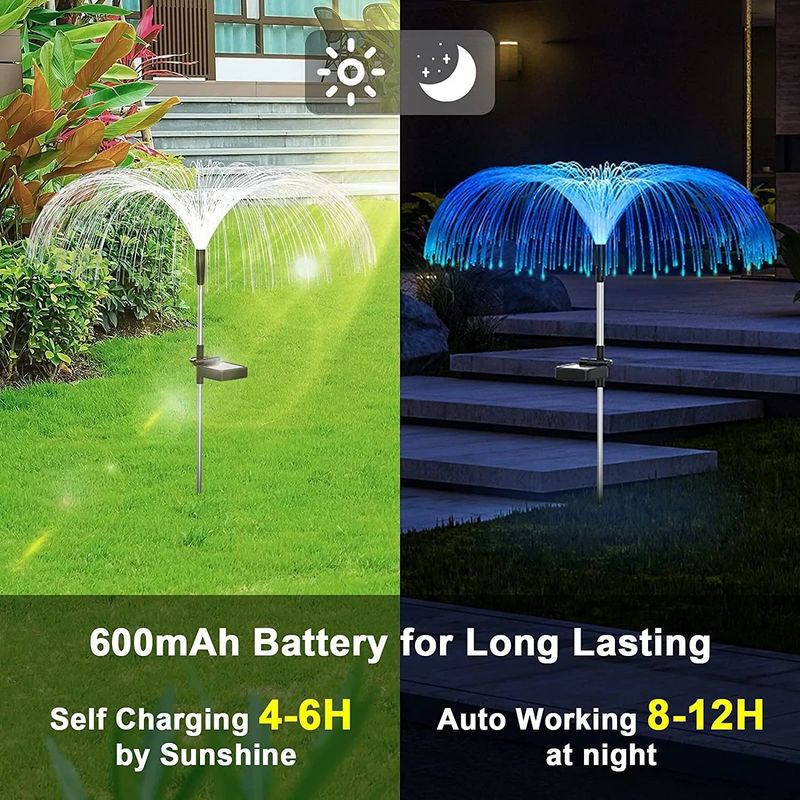 空気 防水 ビラ エリアのための装飾灯 LED 光ファイバーメドウサ