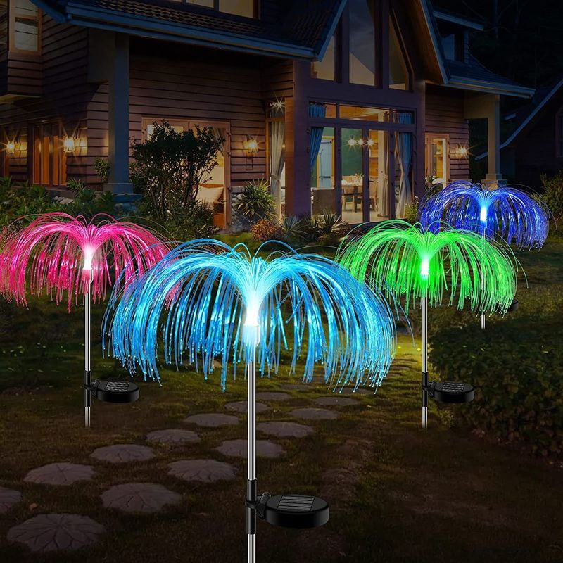 空気 防水 ビラ エリアのための装飾灯 LED 光ファイバーメドウサ