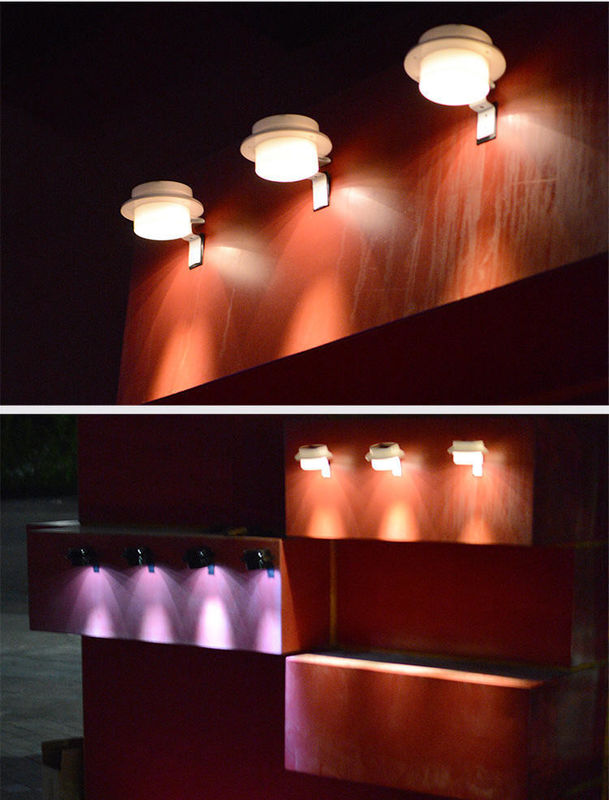 80 Ra 色表示指数 太陽光発電 屋外 庭壁 LED 太陽光フェンスライト