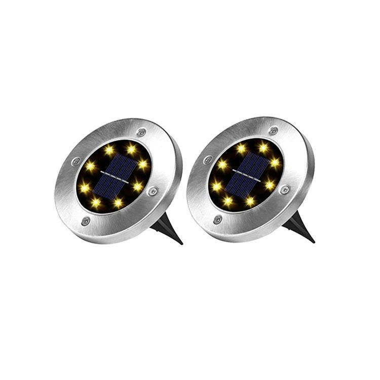 90 CRI 太陽光発電 ホットセール オーダーメイド 8LED Ip65 防水屋外太陽光灯 庭園用