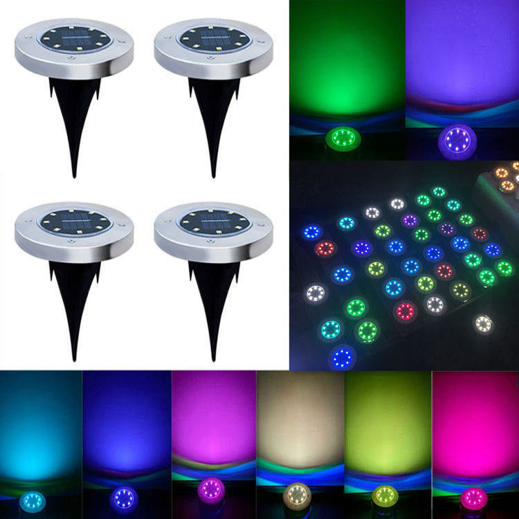 90 CRI 太陽光発電 ホットセール オーダーメイド 8LED Ip65 防水屋外太陽光灯 庭園用