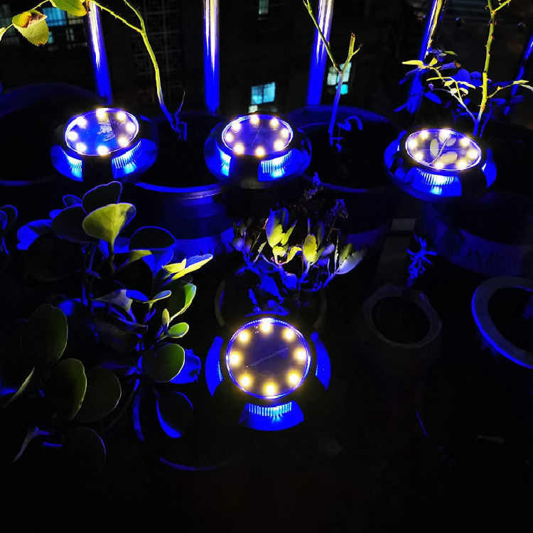 太陽光発電 ディスクライト 景観 歩道 庭 防水 LED 屋外庭