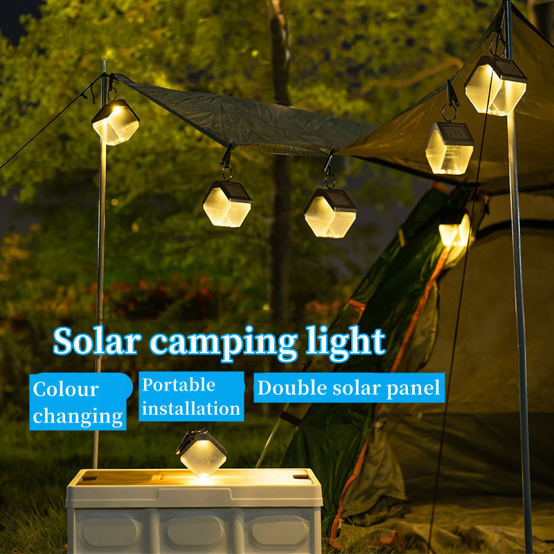 太陽光発電の氷のレンガのチェンデリア オートマティックと防水 屋外別荘の吊り