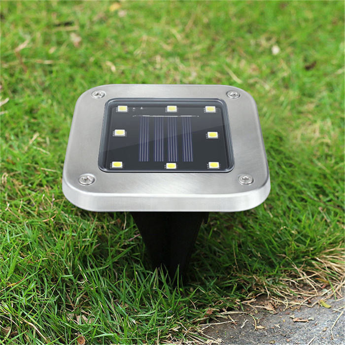 1- 芝生庭園のためのアルミ屋外太陽光発電灯 広形の埋葬道