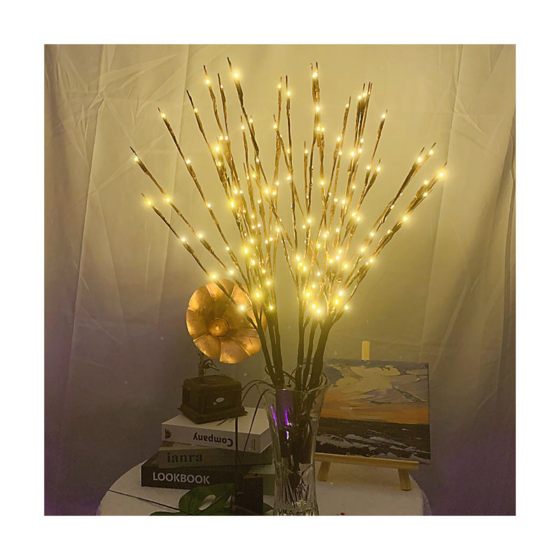 77cm ファッション LED ウィローブランチランプ 結婚式 祝日 パーティー クリスマスツリー装飾