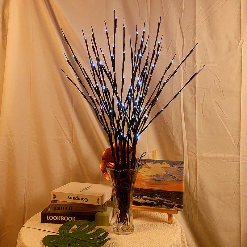 77cm ファッション LED ウィローブランチランプ 結婚式 祝日 パーティー クリスマスツリー装飾