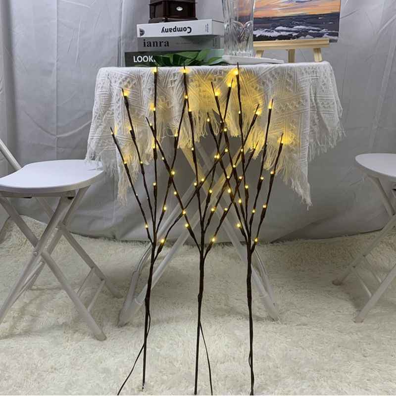 77cm ファッション LED ウィローブランチランプ 結婚式 祝日 パーティー クリスマスツリー装飾