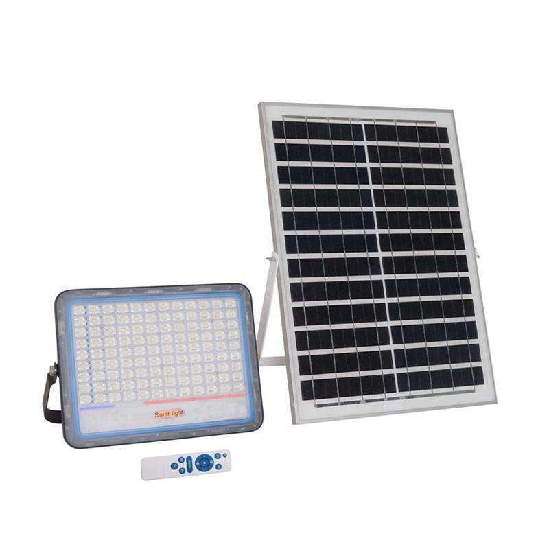 アルミボディ 太陽光 LED 洪水ライト 80 Ra と 5000-6000K 色の温度で公園のために