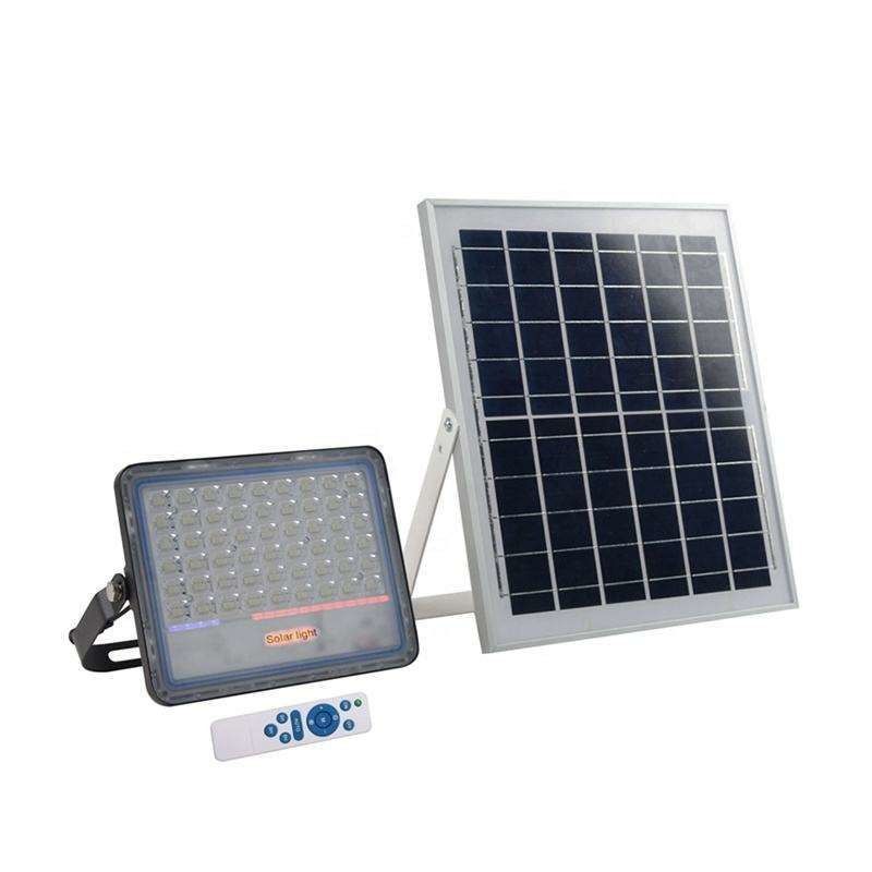 アルミボディ 太陽光 LED 洪水ライト 80 Ra と 5000-6000K 色の温度で公園のために