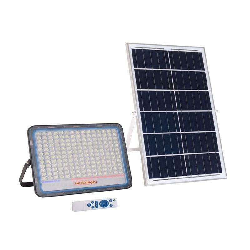 アルミボディ 太陽光 LED 洪水ライト 80 Ra と 5000-6000K 色の温度で公園のために