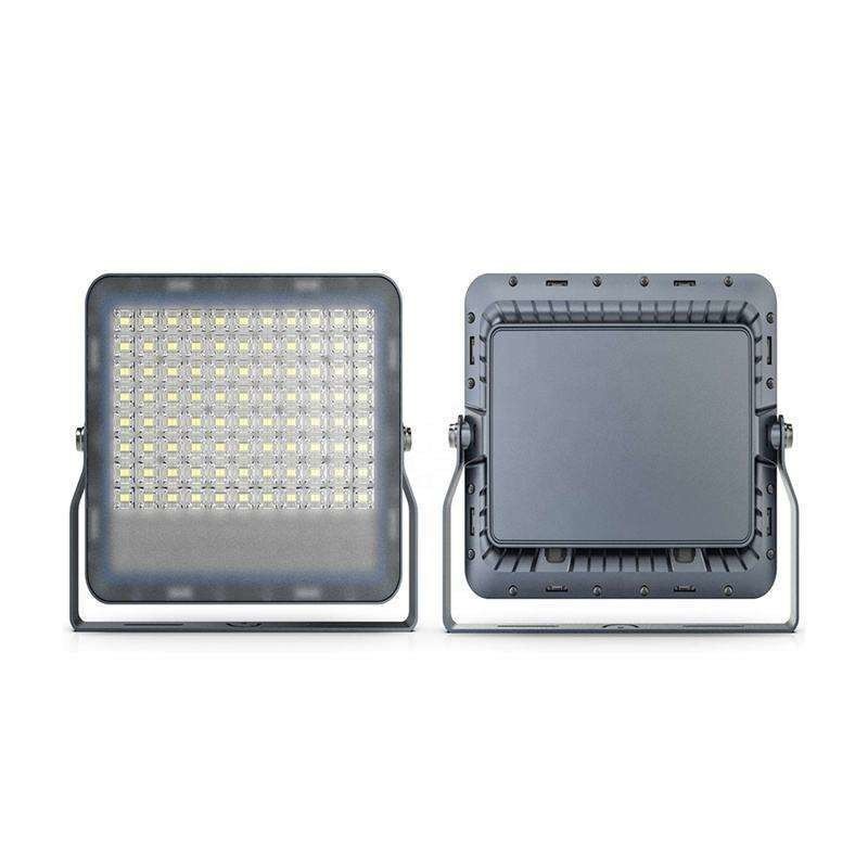 アルミボディ 太陽光 LED 洪水ライト 80 Ra と 5000-6000K 色の温度で公園のために