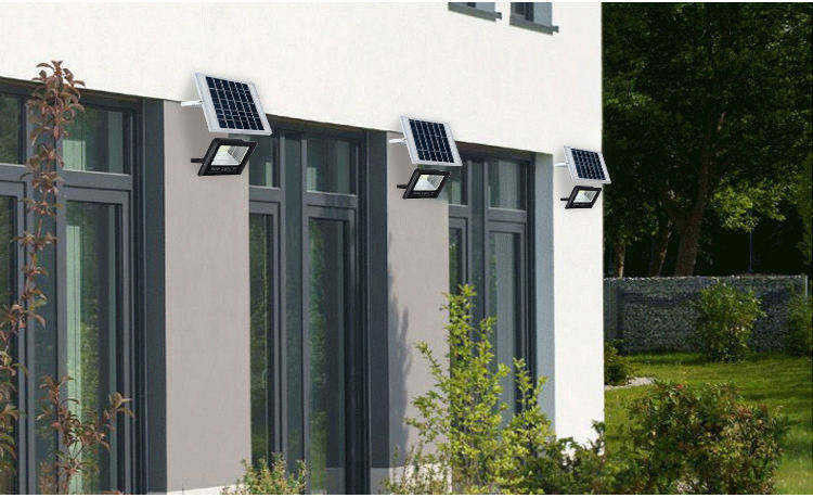 アルミ 太陽光 LED ストリートライト 工業用 防水 屋外 太陽光 洪水 ライト