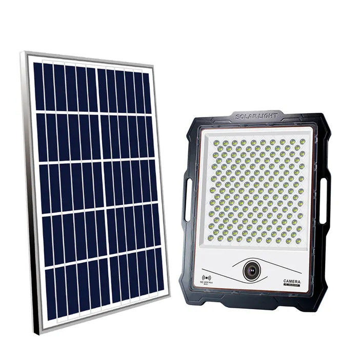 100W 200W 300W 400W 太陽光発電の洪水照明 監視カメラと屋外用リモコン