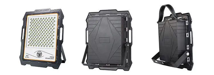 100W 200W 300W 400W 太陽光発電の洪水照明 監視カメラと屋外用リモコン
