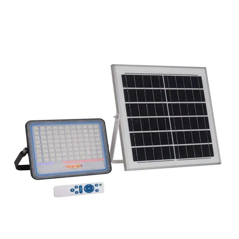 アルミニウムボディとPCカバー 太陽光LED花園用洪水灯 色の表示指数 Ra 80
