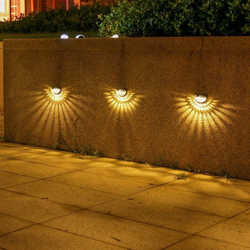 50000 時間 作業 時間 屋外 階段 の 太陽光 LED 壁灯 エネルギー 節約 ソリューション