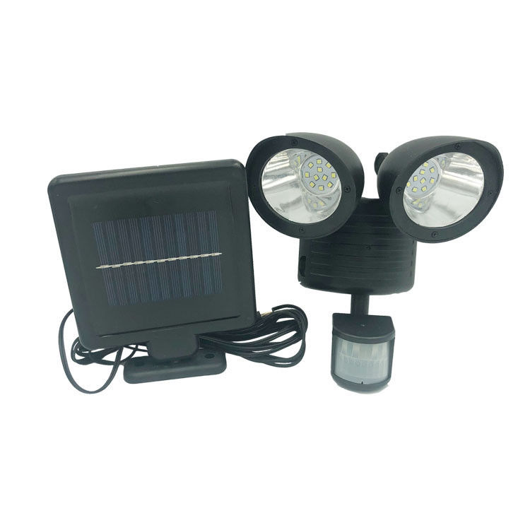 50000 時間 寿命 22LED 人体センサー 屋外通路用太陽光照明