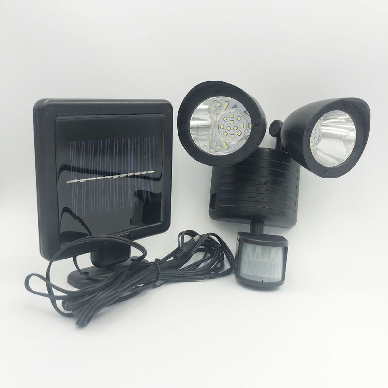 50000 時間 寿命 22LED 人体センサー 屋外通路用太陽光照明