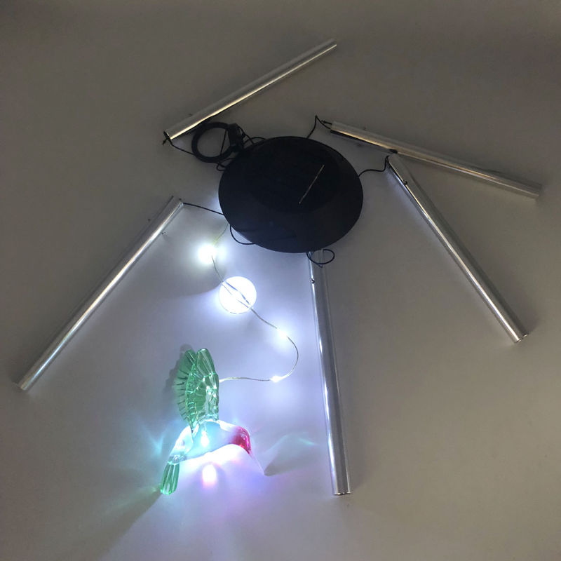 太陽光 LED ライト 色の変化する風鐘であなたの庭に美しさと光をもたらしてください
