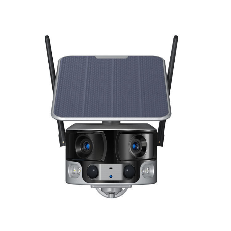 800万 ホロジンタル Articulation Outdoor 太陽光カメラ Wifi 双眼鏡 CCTVカメラ