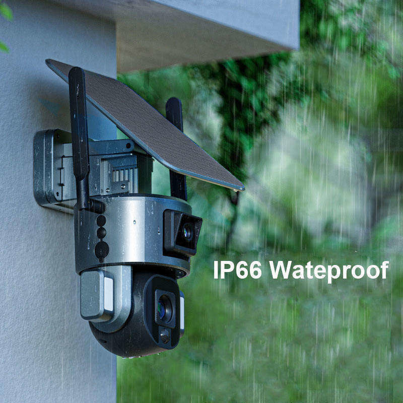 10xズーム 4.0MP Wifiドーム CCTVネットワーク イプシー 太陽電池 バックアップ監視カメラ 4g