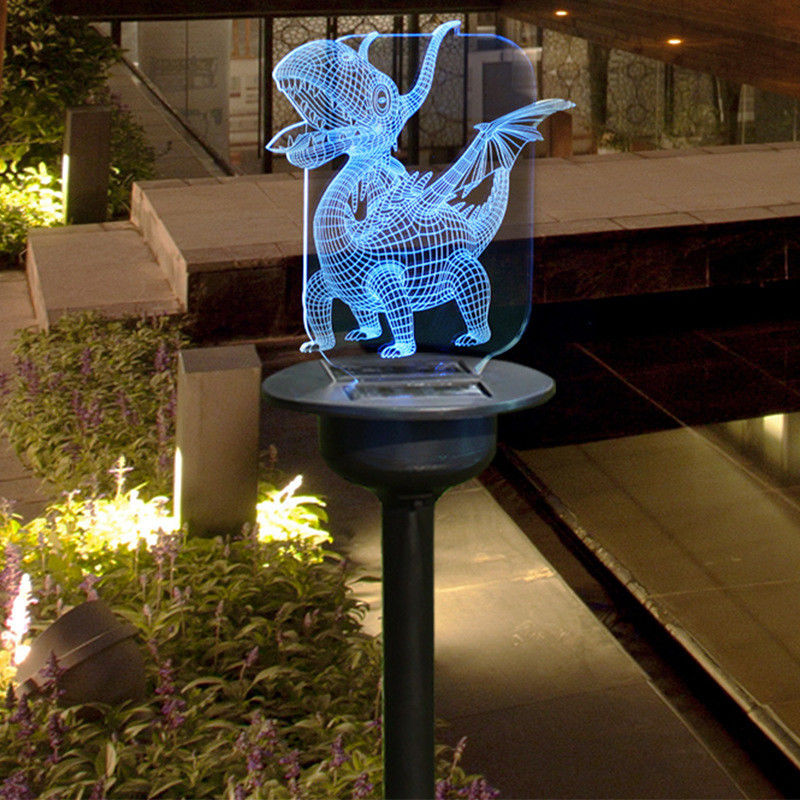 庭の装飾のための屋外IP65防水太陽光LED芝生ランプ 庭道照明