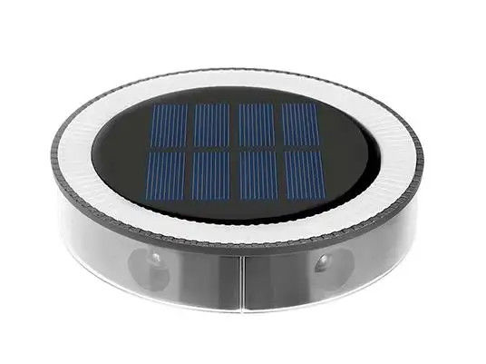 室外太陽光階段ステップデッキ照明 90lm/w 効率 LED 丸い地面照明